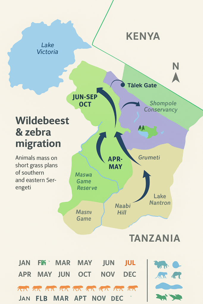 Month-by-Month Migration Calendar