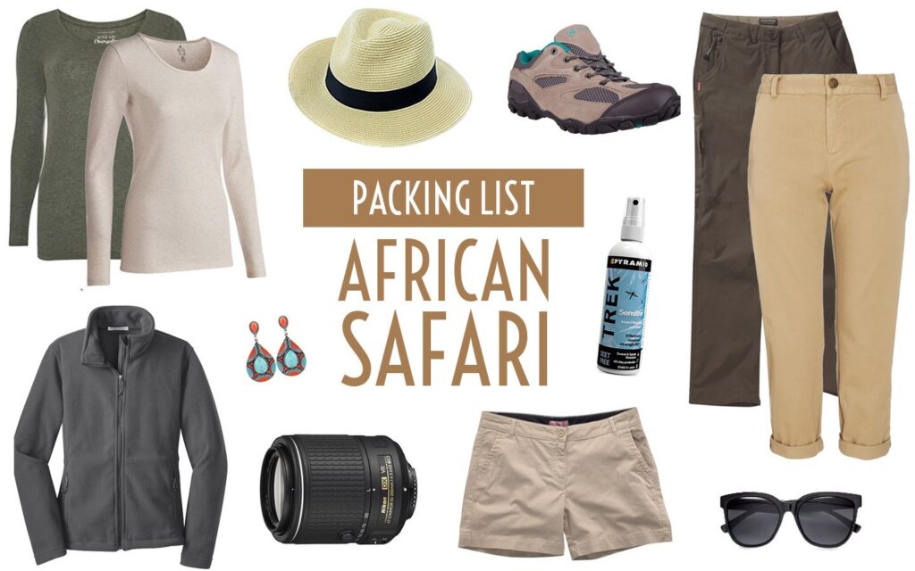 Safari Packing List Tanzania
